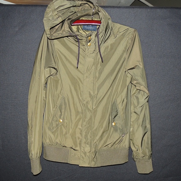 Scotch & Soda Other - Scotch & Soda Light Bomber Hooded Jacket Mens S